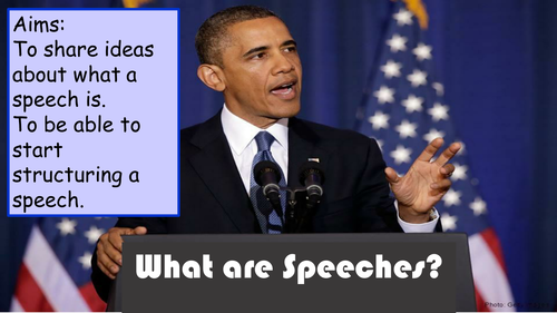 Speeches lesson 1 | Teaching Resources