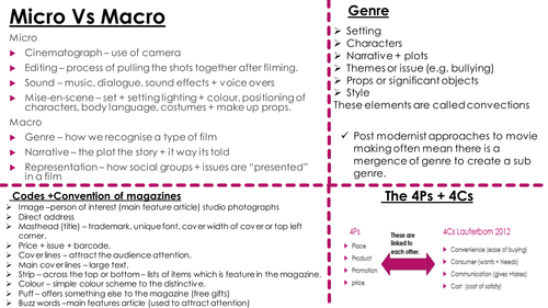 Media - A Level