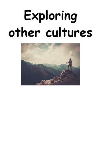 AQA English Language paper 2- anthology of extracts and questions "Exploring cultures"