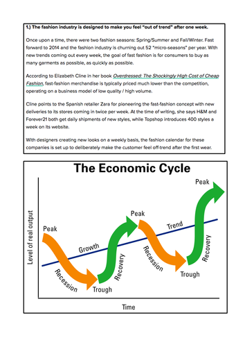 Market Changes iGCSE/GCSE