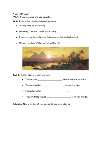 3 Week Year 3 QUEST planning.