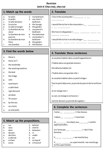 Studio 2 Vert Module 4 Revision sheet