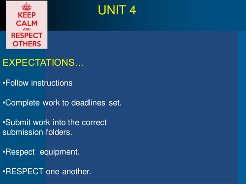 Unit 4-Pre Production NQF BTec Level 3 Media