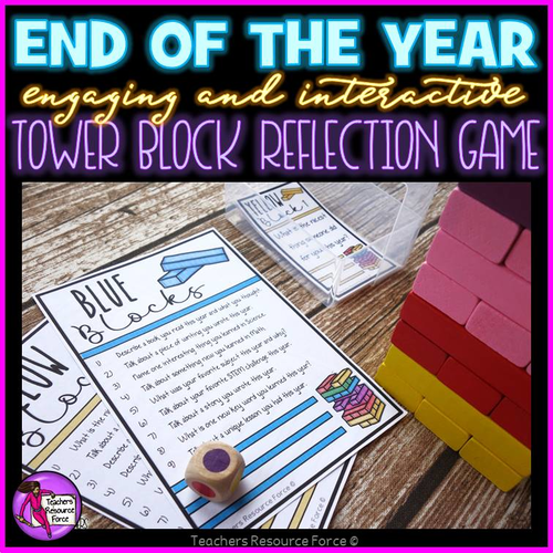 End of the Year Reflection Game - interactive, engaging and fun!
