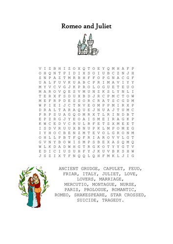 10 wordsearch bundle - Various KS2/KS3