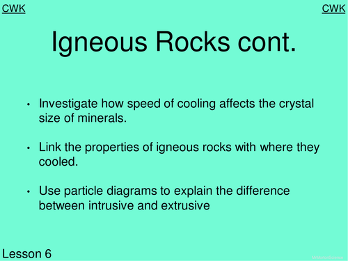 Igneous Rocks 2