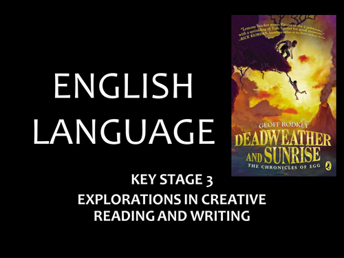 New AQA English Language Exam - resource designed for year 9
