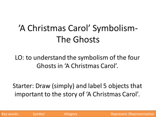 A Christmas Carol- Symbolism in the Novella