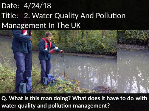 2. Water Quality And Pollution Management In The UK