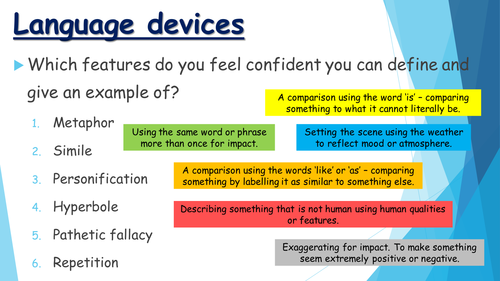 AQA Language paper 1