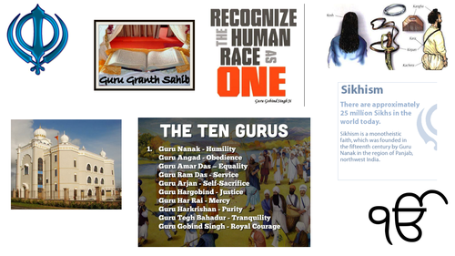 NEW AQA GCSE RELIGIOUS STUDIES: SIKHISM - BELIEFS ABOUT GOD