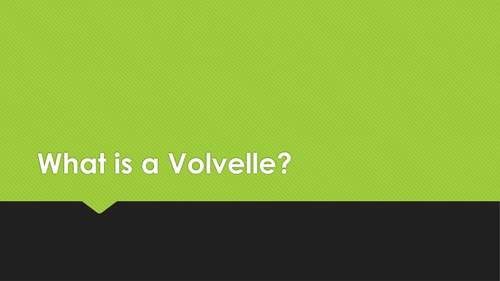What is a Volvelle?