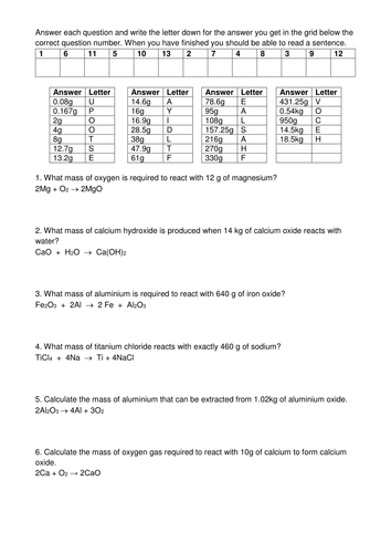 Mole calculation codebreaker
