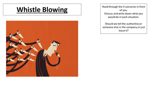 OCR AS Applied Ethics Whistleblowing and Globalisation