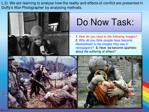 AQA Power and Conflict - War Photographer