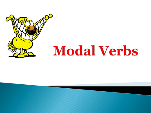 SPaG - modal verbs