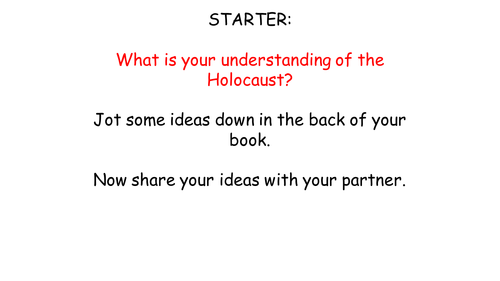 Introduction to the Holocaust