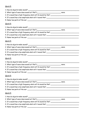 KS3 the ear | Teaching Resources