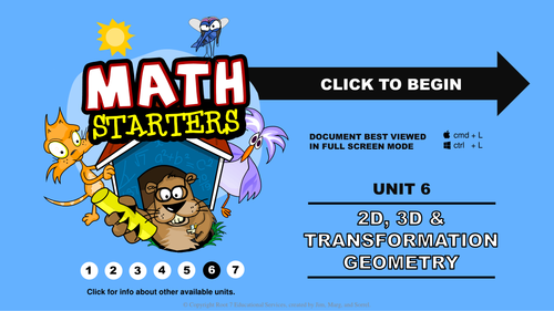 Math Starters - Geometry