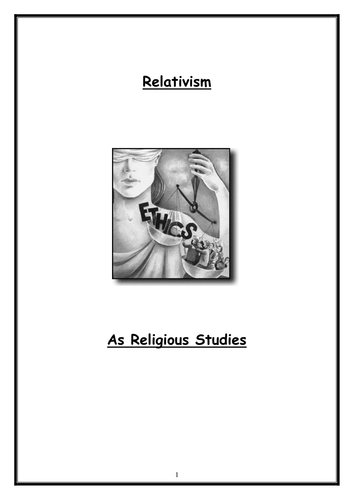 Relativism pupil booklet