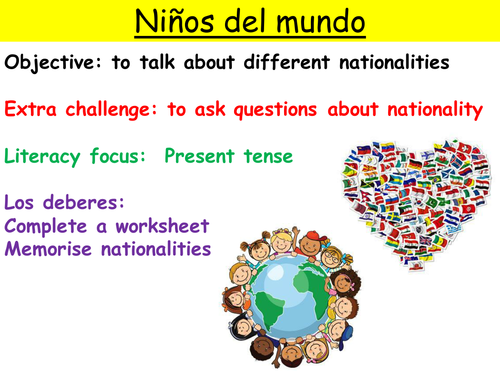 Y9 SPANISH VIVA MODULE 4: NINOS DEL MUNDO