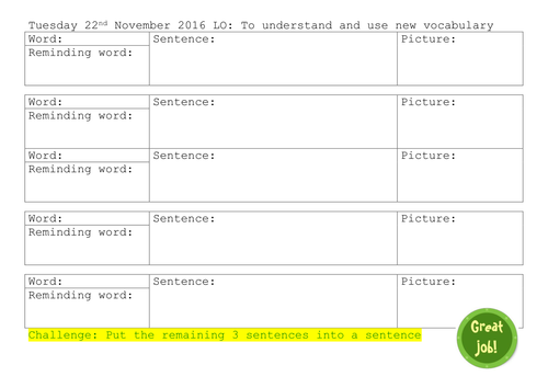 Non-chronological reports Lion