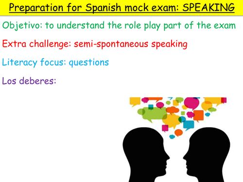 NEW GCSE EDEXCEL SPEAKING EXAM (3 LESSONS ON THE 3 DIFFERENT PARTS)