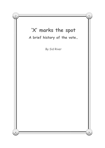 'X' marks the spot - A brief history of voting and democracy