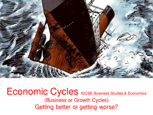 Economic Cycles IGCSE Business Studies & Economics(Business or Growth Cycles)Getting better or get