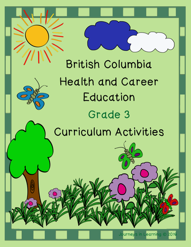 British Columbia Health & Career Education Grade 3 Curriculum Activities