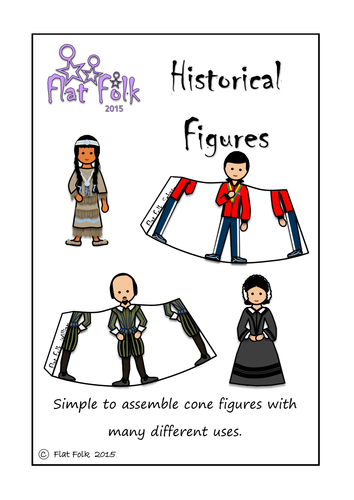 Historical Figures - Cone figures to make