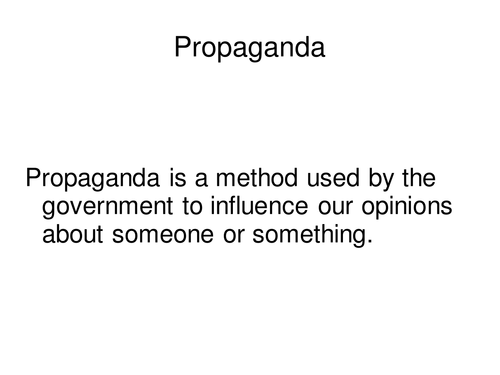 Exploring propaganda in war posters and poem 'Fall In'