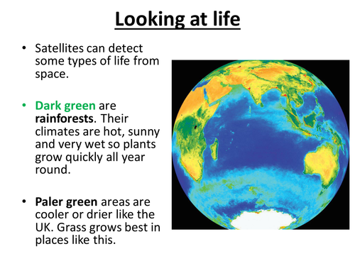 The environment and adaptations