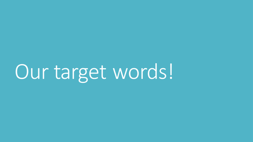 A week's Spelling Planning for Words Ending in the 'ture' and 'sure' Sound