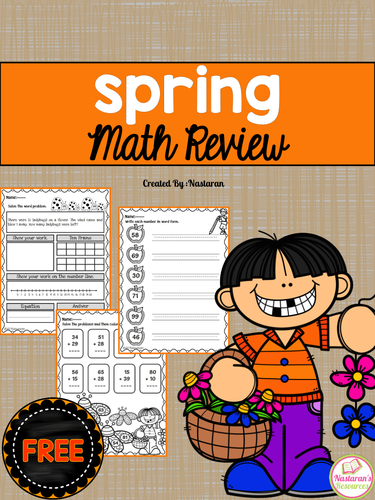 Free Spring Math Worksheets