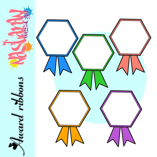 Free Hexagon Award Ribbon