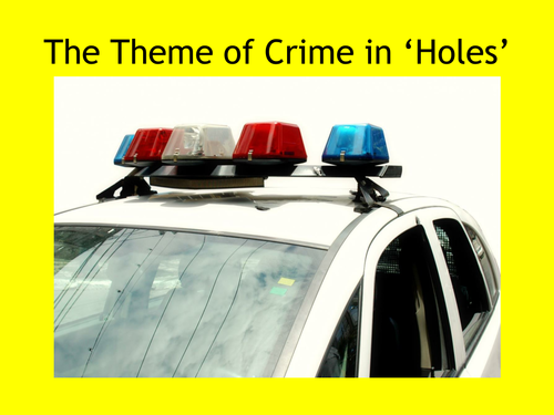 Speaking and listening task based on chapter 30 of 'Holes' by Louis Sachar- 'Zero's Trial'