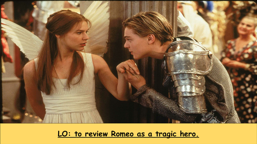 Revision on Romeo as a tragic hero