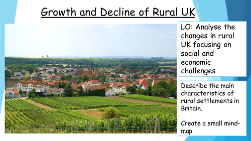 Explore the changes to rural landscapes in the UK