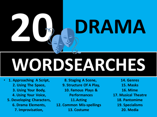 How to teach drama in literature picture