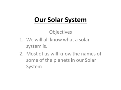 Earth in Space full topic