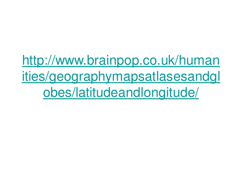 Pole to Pole lesson activity