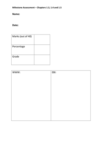 NEW GCSE PE OCR (2016): Assessment on Biomechanics, CV, Respiratory ...