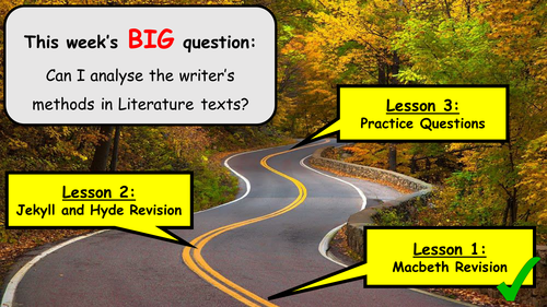 'Jekyll and Hyde' English Revision