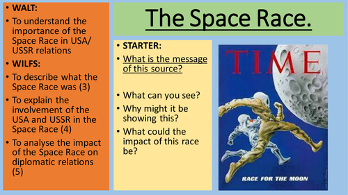 NEW GCSE The Space Race (1 - 9)
