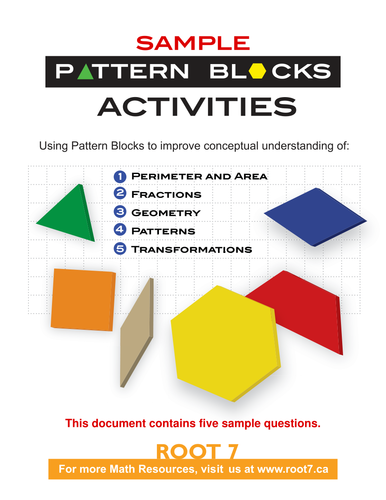 Pattern Blocks - Free Sample