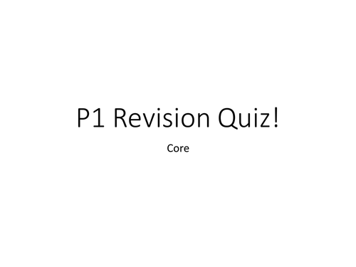 AQA PHYSICS CORE PAST PAPER EXAM QUESTIONS FOR REVISION