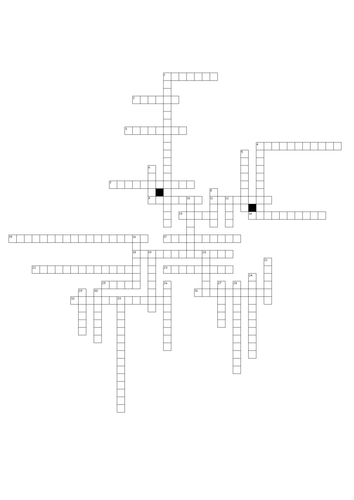AQA Combined Science GCSE - Biology 1 revision crossword, tarsia puzzle and revision dictionary