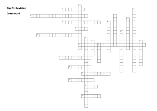 AQA Combined Science GCSE - Physics 1 Revision Dictionary, tarsia puzzles and crossword