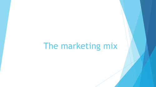 Introduction to marketing